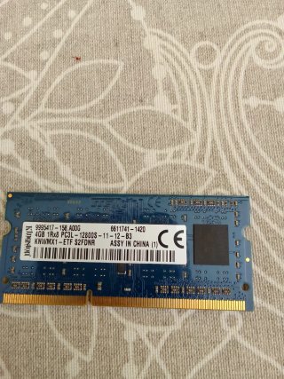 Memoria RAM 4  GB Samsung  y Kingston