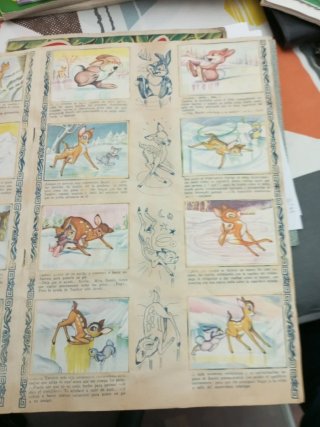 Álbum de Cromos Bambi Disney