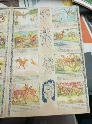 Álbum de Cromos Bambi Disney