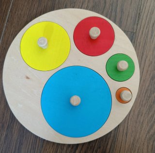 Puzzle Montessori Colores
