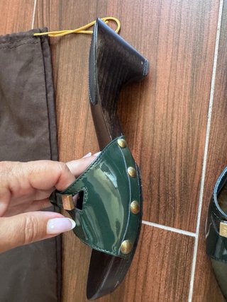 Zuecos Tod's Verdes Lujo Sin Estrenar
