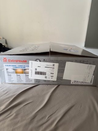 Ventilador de techo con lámpara LED