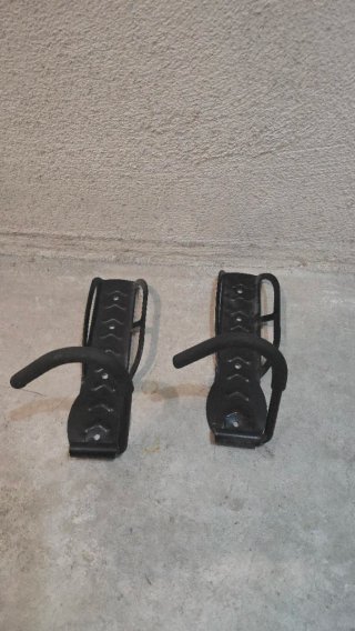 2 Soportes de pared para bicicleta