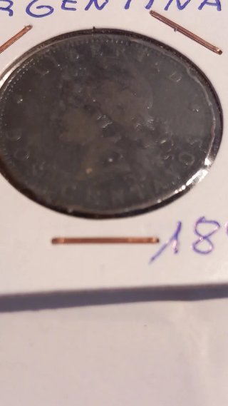 Monete da 2 Centavos Argentina 1890 e 1891