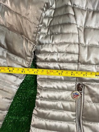 Moncler Giacca Argento Taglia L