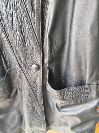 Chaqueta de piel Del Mar talla L