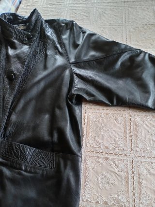 Chaqueta de piel Del Mar talla L