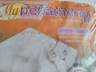 Manta Eléctrica Doble Pekatherm 205W 160x140