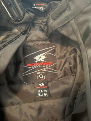 Chaqueta Moto Spyke Negra