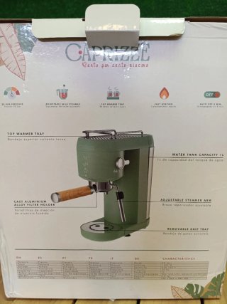 Cafetera Express Semiautomática Caprizze Hikari
