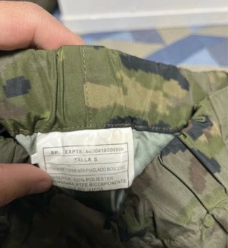Traje Intemperie Boscoso Talla S