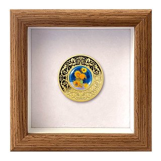 Moneda Vincent Van Gogh Girasoles Plata 2025
