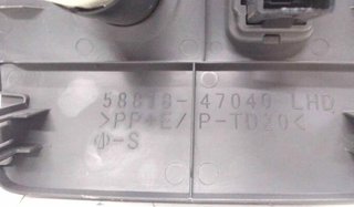 348496 batería 5881847040 toyota prius (zvw30)