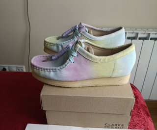 Clarks Derbies Piel Tie-Dye Talla 41