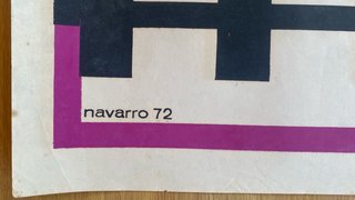 Cartel original cubano de 1972