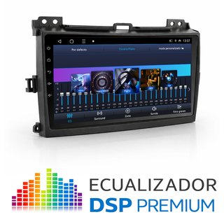 PANTALLA GPS TOYOTA LAND CRUISER 2004-2009 CARPLAY