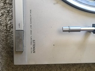 Tocadiscos Luxman PD-240 Beige/Plata
