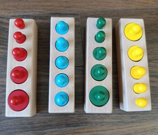 Puzzle Montessori Colores Madera