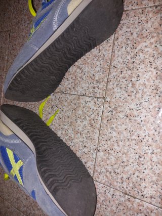 Sneakers Munich Blu/giallo Tg. 42