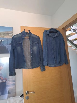 Camisas tejanas azules