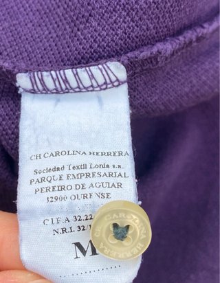 Polo Carolina Herrera Morado