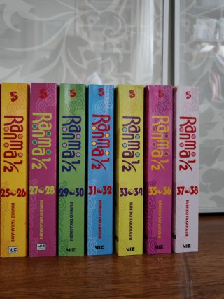 Ranma 1/2 2 in 1 edition completa Ingles Vid Manga