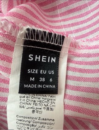 Blusa rosa con tirantes