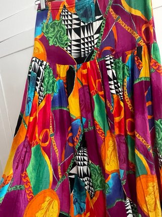 Conjunto falda y camiseta estampado