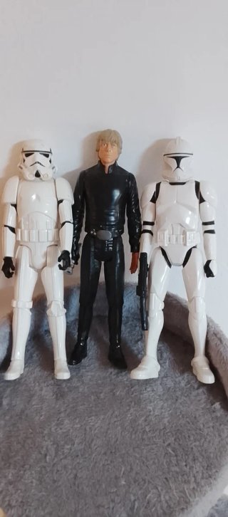 Star Wars Figuras (Luke y Stormtroopers)