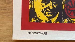 Cartel cubano LBJ Santiago Alvarez