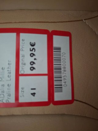 Zapatos Clarks tacón beige/rosa