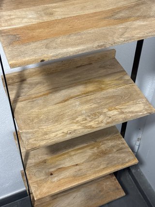 Estantería madera y Hierro Negro