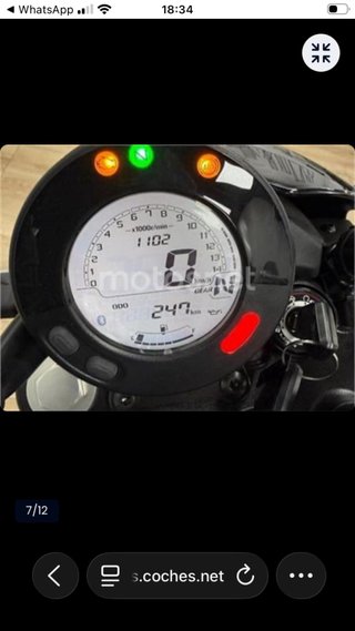 Kawasaki Eliminator Negra