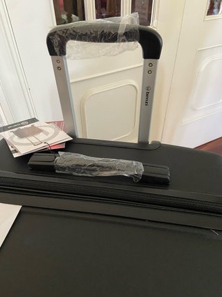 Maleta extensible grande negra nueva