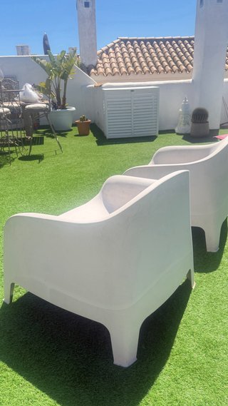 Dos sillones de exterior IKEA en buen estado