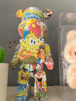 Figura Decorativa Oso Multicolor