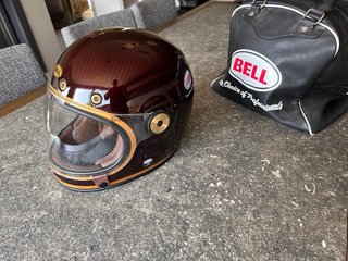 Casco Bell Bullitt Carbon Vintage Talla M