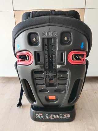 Silla coche bebé Nurse gris y rosa