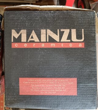 9 Cajas Gres 20x20 Mainzu Cerámica