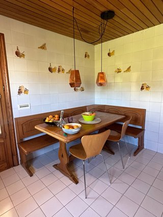 Cocina Roble Encimera Granito