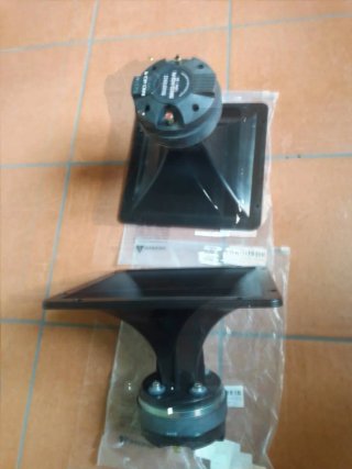 Coppia Trombe H250 e Driver Audience BIANCO-44C