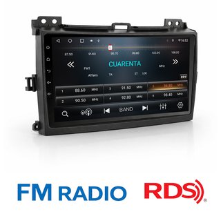 PANTALLA GPS TOYOTA LAND CRUISER 2004-2009 CARPLAY