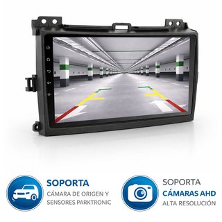 PANTALLA GPS TOYOTA LAND CRUISER 2004-2009 CARPLAY