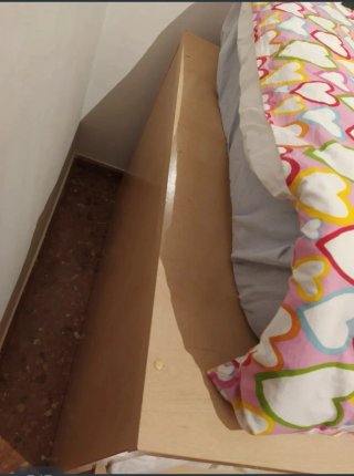 Cama nido con cajonera y 2 colchones