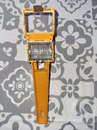 Trita erbe vintage Mouli arancione