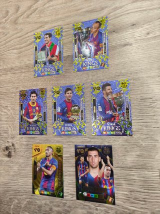 Lote Total Kings, card única y balón de oro