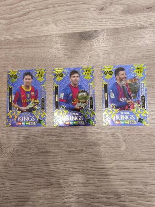Lote Total Kings, card única y balón de oro