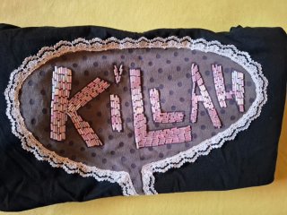 Camiseta Killah con mensaje Killah