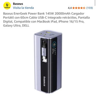 Baseus Power Bank 145W 20000mAh