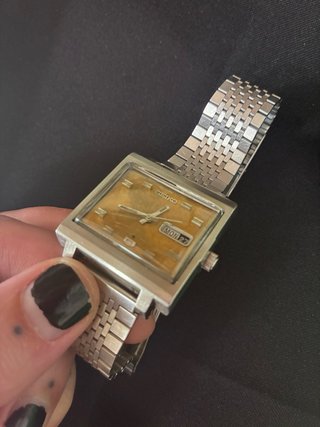 Relógio Seiko TV Vintage Anos 70